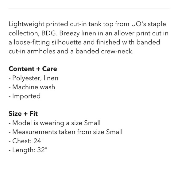 UrbanOutfitters tank top - Picture 9 of 9